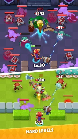 Dragono: Archer's Fire &amp; Magic [MOD: много денег и усиленный урон] Screenshot 2