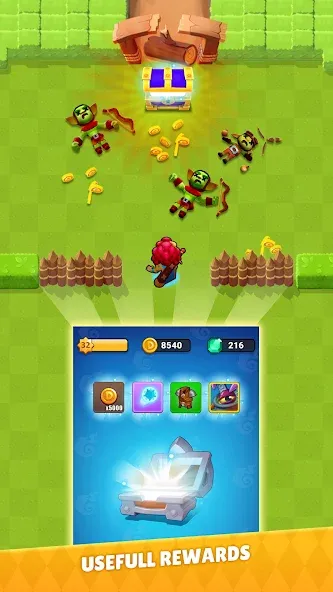 Dragono: Archer's Fire &amp; Magic [MOD: много денег и усиленный урон] Screenshot 3