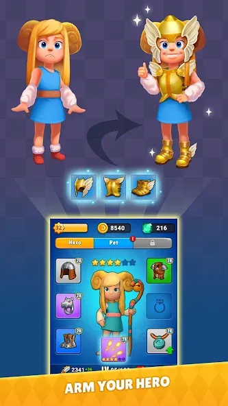 Dragono: Archer's Fire &amp; Magic [MOD: много денег и усиленный урон] Screenshot 4