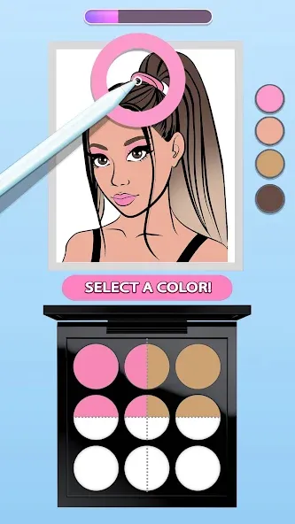 Makeup Kit - Color Mixing [MOD: безлимитные деньги и все предметы] Screenshot 2