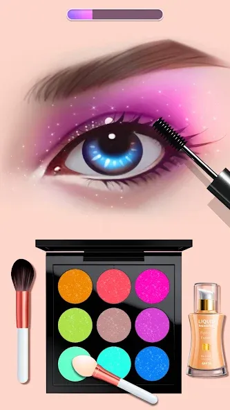 Makeup Kit - Color Mixing [MOD: безлимитные деньги и все предметы] Screenshot 3