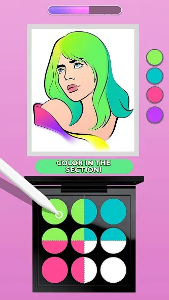 Makeup Kit - Color Mixing [MOD: безлимитные деньги и все предметы] Screenshot 4