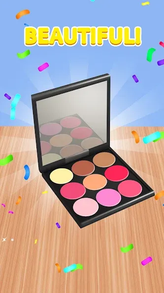 Makeup Kit - Color Mixing [MOD: безлимитные деньги и все предметы] Screenshot 5
