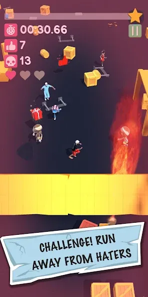 A4 - Run Away Challenge [MOD: безлимитные монеты и открыты все костюмы] Screenshot 2