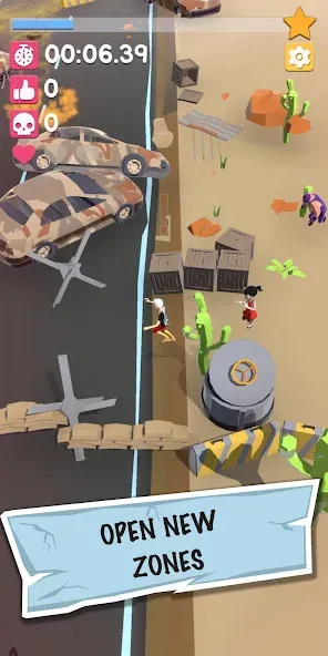 A4 - Run Away Challenge [MOD: безлимитные монеты и открыты все костюмы] Screenshot 4