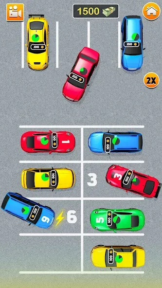 Park Master: Car Parking Jam [MOD: безлимитные деньги и все машины открыты] Screenshot 2
