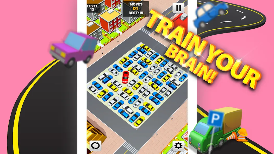 Park Master: Car Parking Jam [MOD: безлимитные деньги и все машины открыты] Screenshot 4