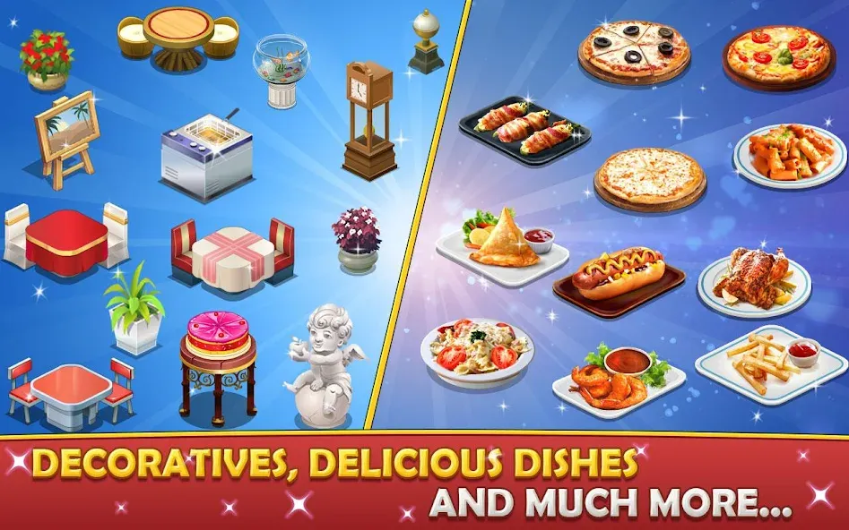 Cafe Tycoon – Cooking &amp; Fun [MOD: много денег и все рецепты] Screenshot 3