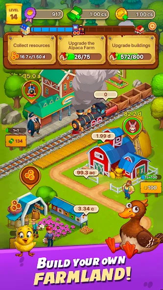 Idle Farmer: Mine Game [MOD: безлимитные деньги и ресурсы] Screenshot 5