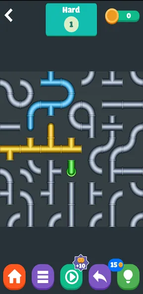 Color Plumber [MOD: без рекламы и все уровни открыты] Screenshot 5