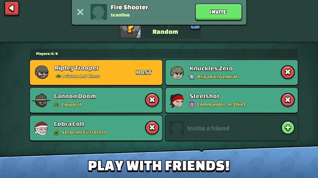 Mini Militia - War.io [MOD: много денег и все скины] Screenshot 2