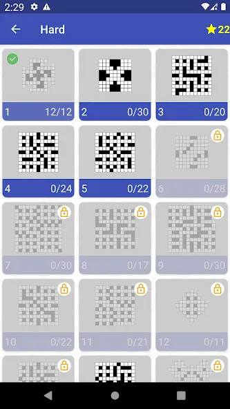 English Crossword puzzle [MOD: подсказки и уровни без ограничений] Screenshot 3