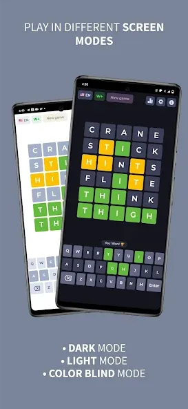 Wordly - Daily Word Game [MOD: безлимитные попытки и подсказки] Screenshot 3