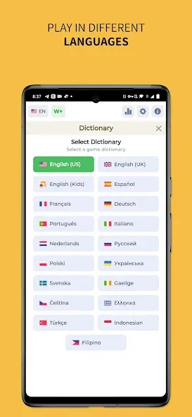 Wordly - Daily Word Game [MOD: безлимитные попытки и подсказки] Screenshot 5