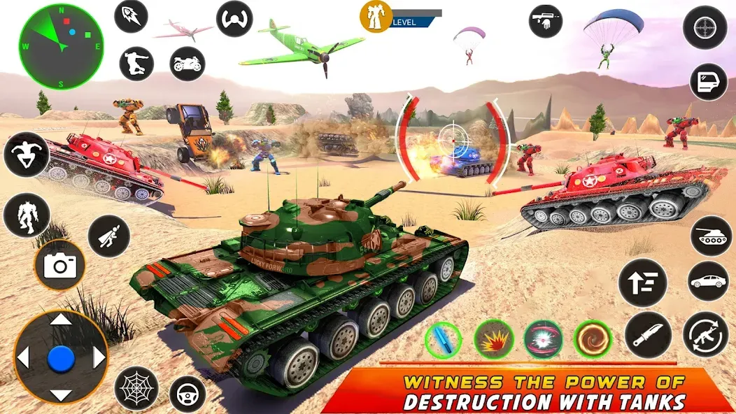 Army Bus Robot Car Game 3d [MOD: безлимитные деньги и все машины открыты] Screenshot 3