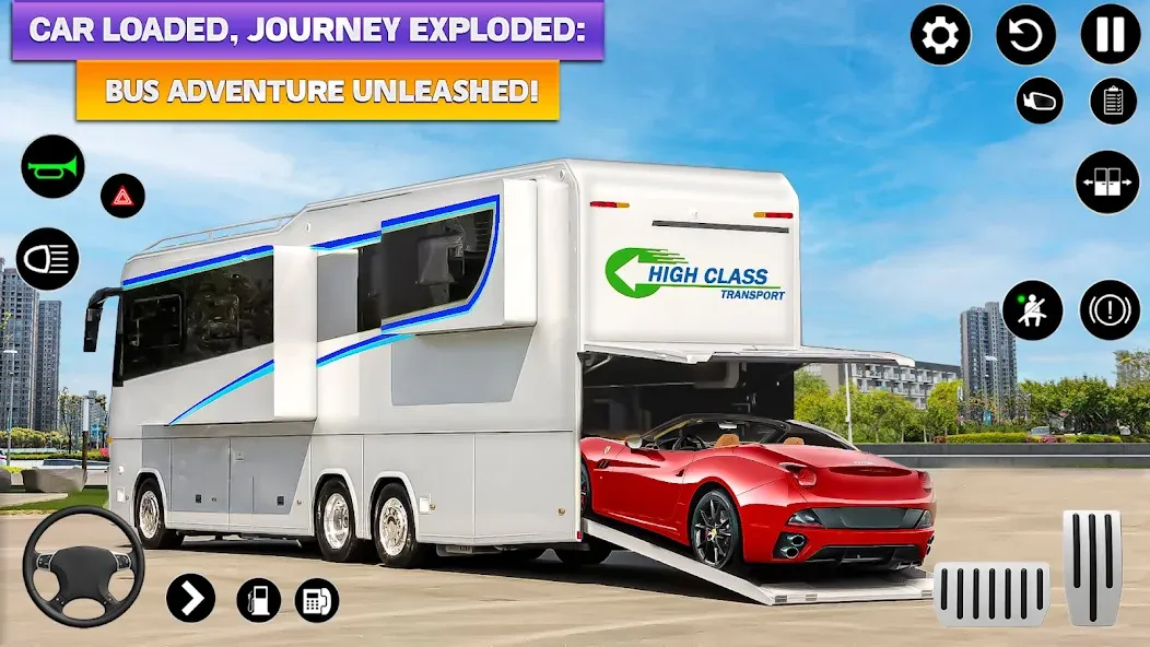 Ultimate Bus Driving Simulator [MOD: безлимитные деньги и топливо] Screenshot 1