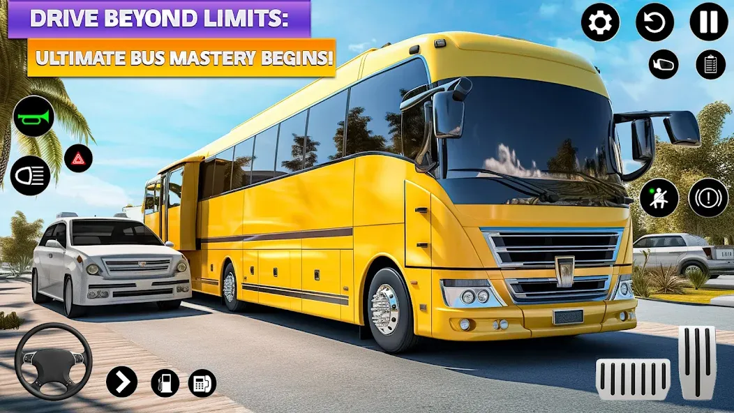 Ultimate Bus Driving Simulator [MOD: безлимитные деньги и топливо] Screenshot 2