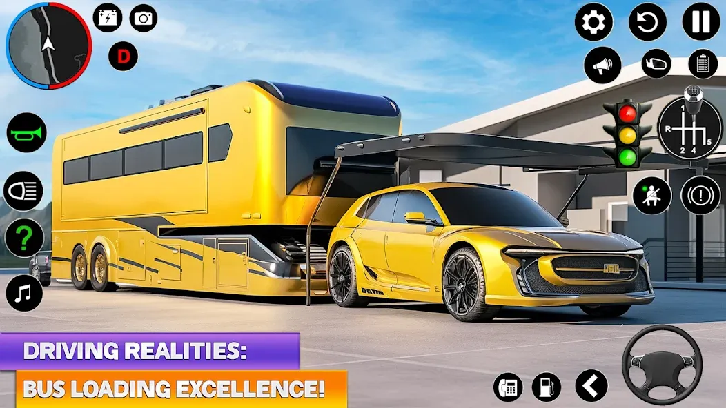 Ultimate Bus Driving Simulator [MOD: безлимитные деньги и топливо] Screenshot 4