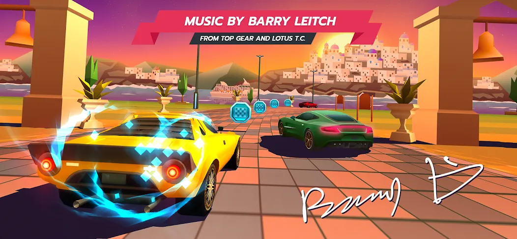 Horizon Chase – Arcade Racing [MOD: безлимитные деньги и топливо] Screenshot 4