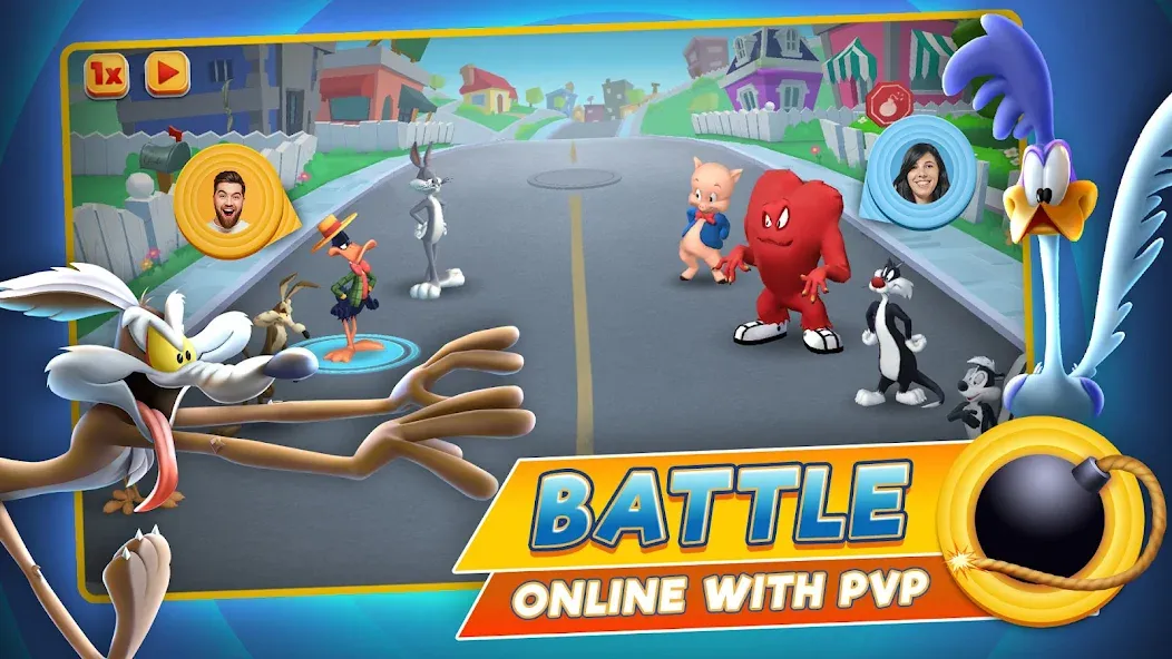 Looney Tunes™ World of Mayhem [MOD: безлимитные монеты и усиленные персонажи] Screenshot 3