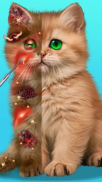 Virtual Cat ASMR Spa Makeover [MOD: безлимитные деньги и премиум-уход] Screenshot 1