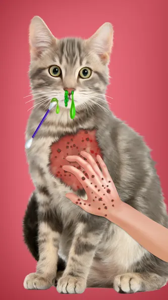Virtual Cat ASMR Spa Makeover [MOD: безлимитные деньги и премиум-уход] Screenshot 4
