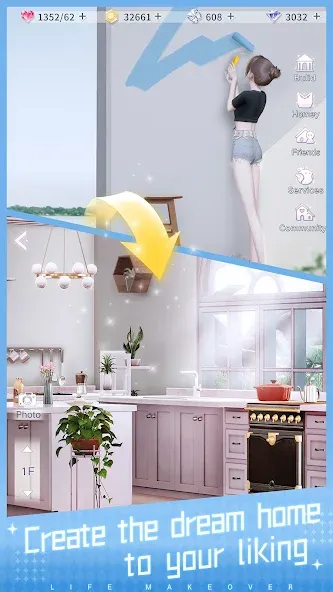 Life Makeover [MOD: безлимитные деньги и наряды] Screenshot 1
