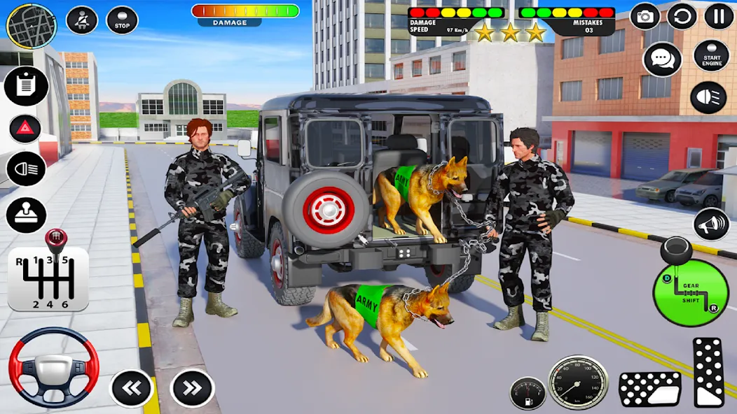 Army Vehicle Transport Truck [MOD: безлимитные деньги и топливо] Screenshot 4