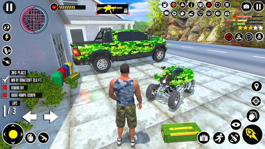 US Army Games Truck Transport [MOD: безлимитные деньги и топливо] Screenshot 2