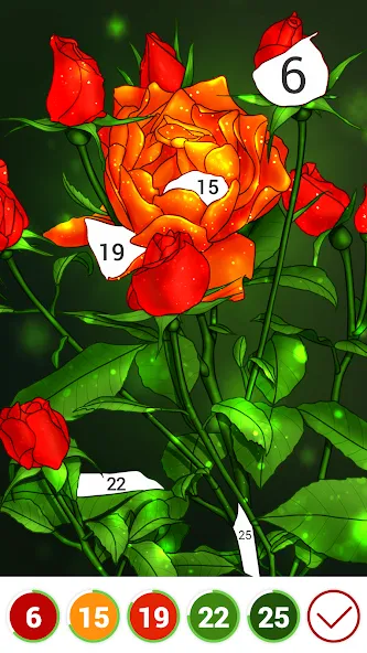 Hola Color--Coloring by Number [MOD: без рекламы и все раскраски открыты] Screenshot 4