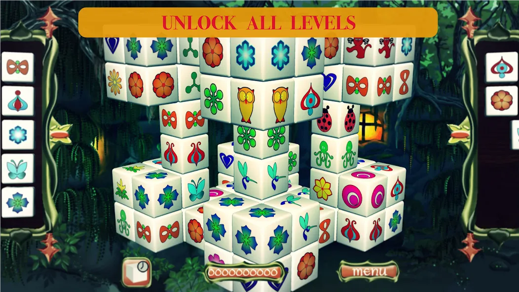 FAIRY MAHJONG - 3D Majong [MOD: много денег и подсказок] Screenshot 2