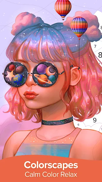 Colorscapes® - Color by Number [MOD: без рекламы и все раскраски открыты] Screenshot 2