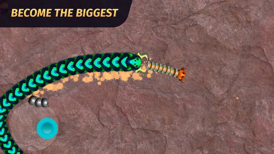Worm.io - Gusanos Battle [MOD: безлимитные монеты и ускорение червя] Screenshot 4