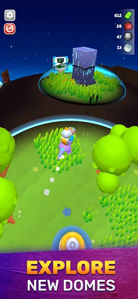Terradome 3D [MOD: безлимитные ресурсы и открытые уровни] Screenshot 2