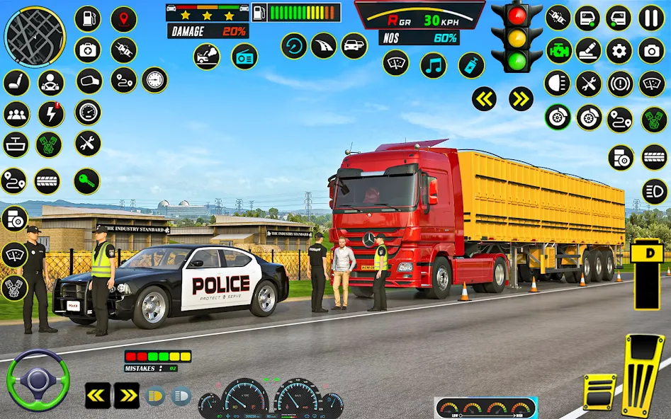 US Truck Simulator Game 2022 [MOD: безлимитные деньги и топливо] Screenshot 3