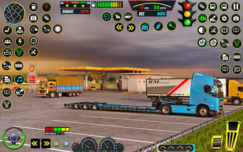 US Truck Simulator Game 2022 [MOD: безлимитные деньги и топливо] Screenshot 4