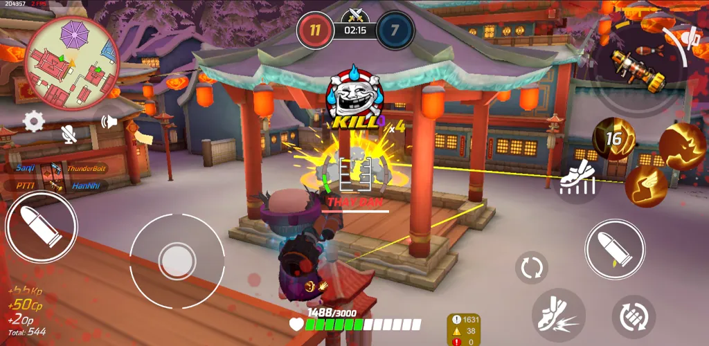 As Legends: 5v5 Chibi TPS Game [MOD: безлимитные ресурсы и открытые герои] Screenshot 4