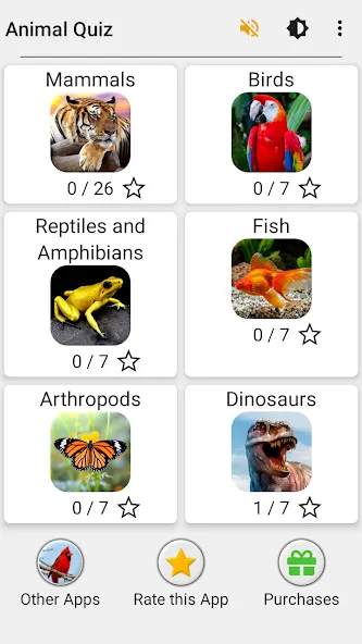 Animals Quiz Learn All Mammals [MOD: все млекопитающие разблокированы] Screenshot 3