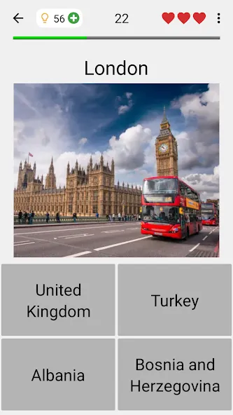Capitals of the World - Quiz [MOD: все столицы разблокированы] Screenshot 1
