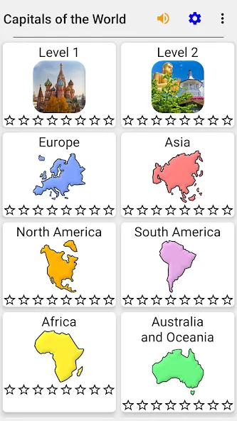 Capitals of the World - Quiz [MOD: все столицы разблокированы] Screenshot 3