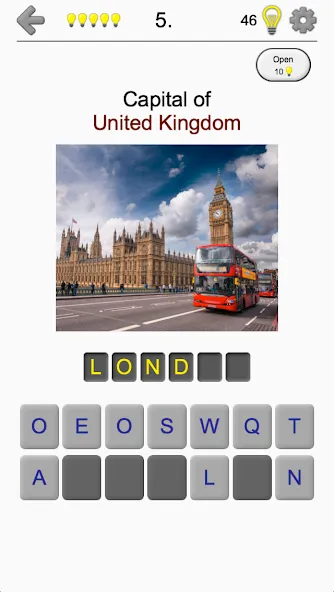 Capitals - Geography Quiz [MOD: открыты все страны и столицы] Screenshot 2