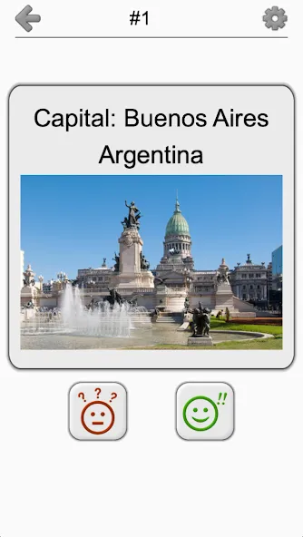 Capitals - Geography Quiz [MOD: открыты все страны и столицы] Screenshot 4