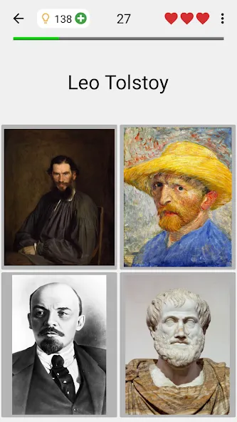 Famous People - History Quiz [MOD: открыты все уровни и подсказки] Screenshot 1
