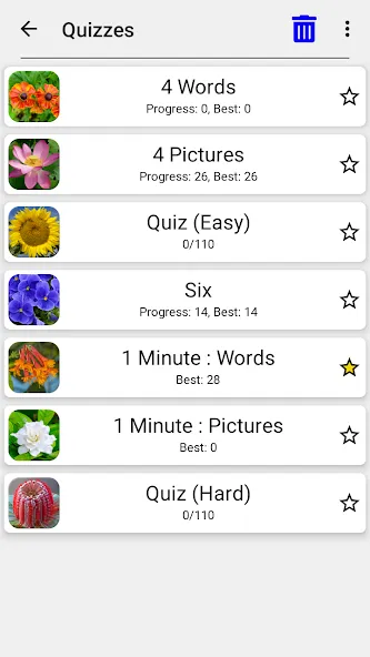 Flowers Quiz - Identify Plants [MOD: все растения разблокированы] Screenshot 5