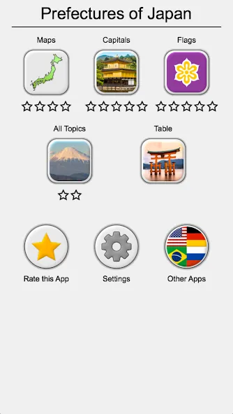 Prefectures of Japan - Quiz [MOD: открыты все префектуры японии] Screenshot 3