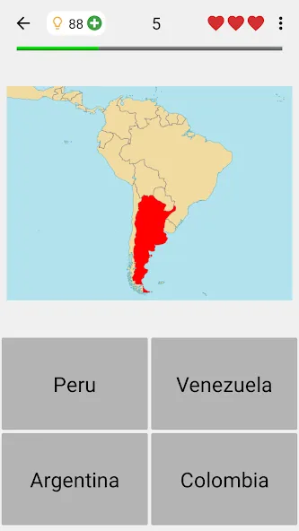Maps of All Countries Geo-Quiz [MOD: открыты все страны и режимы] Screenshot 5