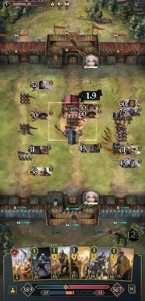 Against War [MOD: безлимитные ресурсы и мощная армия] Screenshot 5