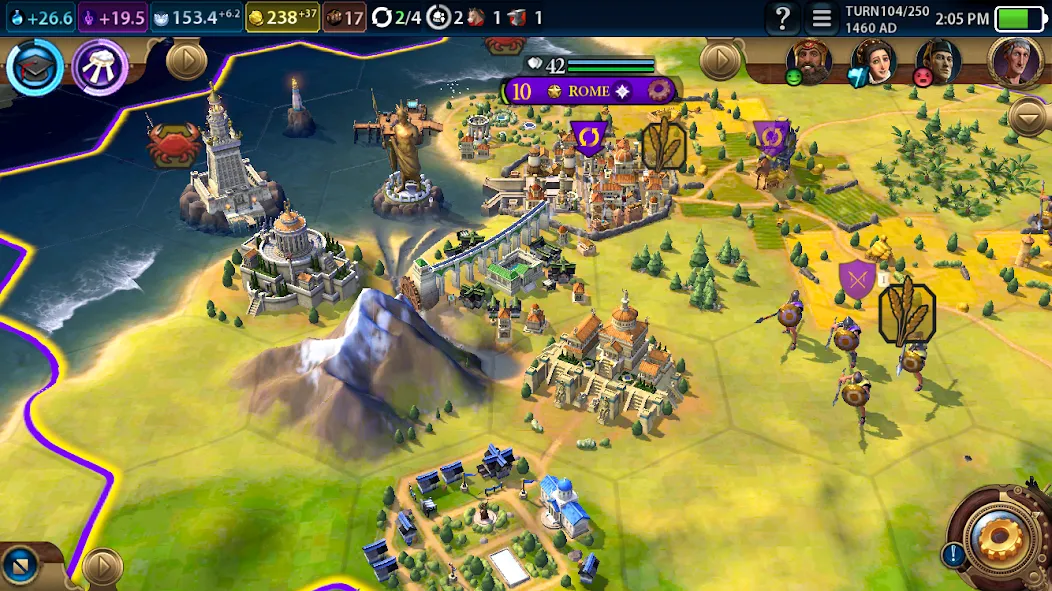 Civilization VI - Build A City [MOD: безлимитные ресурсы и ускоренное строительство] Screenshot 1