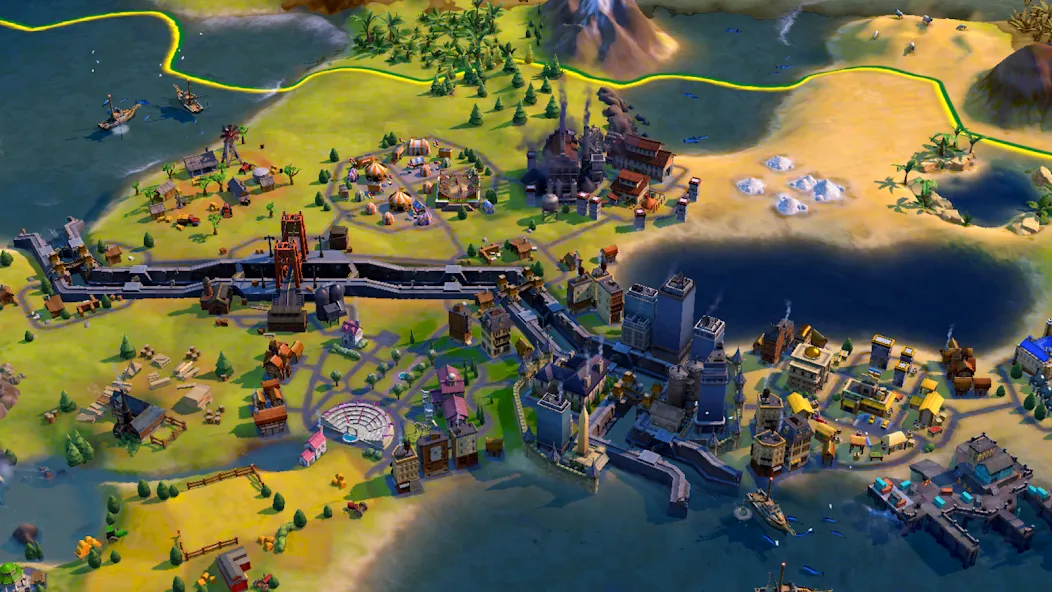 Civilization VI - Build A City [MOD: безлимитные ресурсы и ускоренное строительство] Screenshot 4