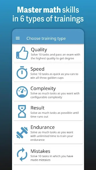Speed Math Mental Quick Games [MOD: быстрый счёт и все уровни] Screenshot 1